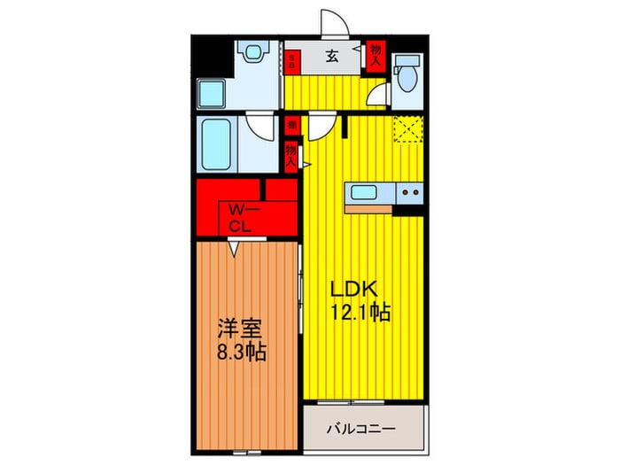 仮)竹内地所株式会社様Mの物件間取画像