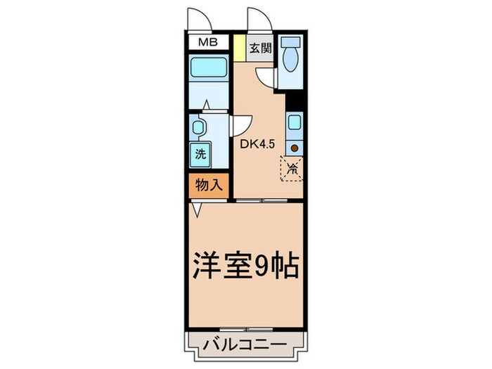 トライレイトナの物件間取画像