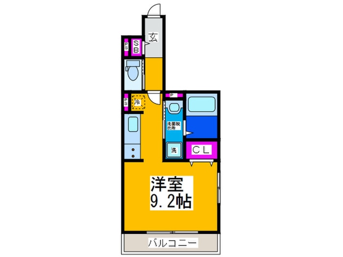 トライアンフ北三国の物件間取画像