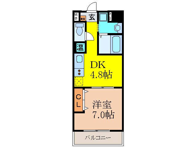 第１７関根マンションの物件間取画像