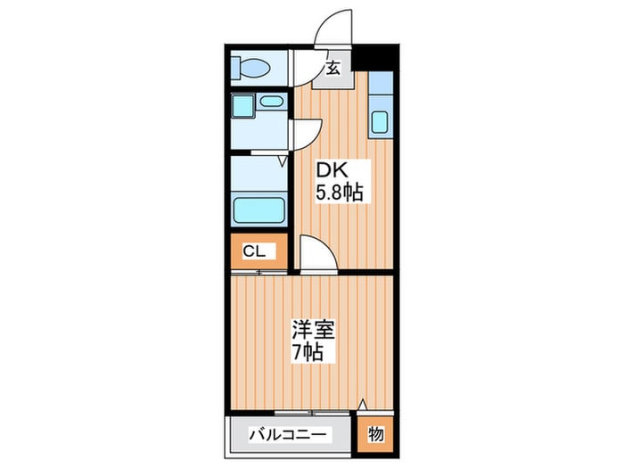 Ｋｓマンションの物件間取画像