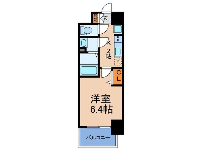 ﾌﾟﾚｻﾝｽ南堀江ｽﾀｲﾙｽﾞ(703)の物件間取画像