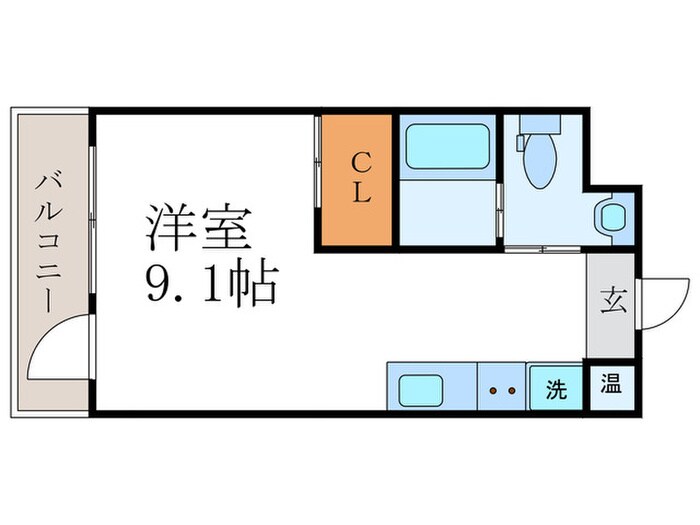 G-Design京都西院の物件間取画像