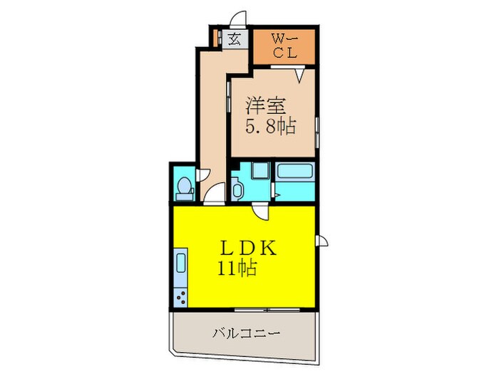 NHエステート御影山手の物件間取画像