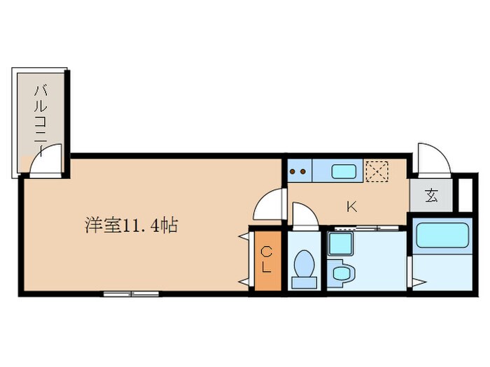 フジパレス立花駅南Ⅱ番館の物件間取画像