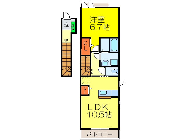 優和館の物件間取画像