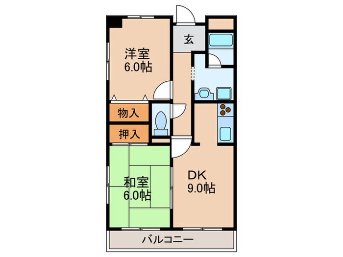 物件間取画像