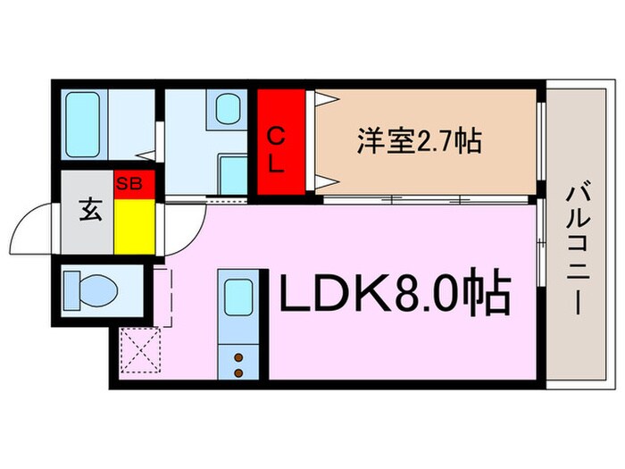 St.Residence南津の辺の物件間取画像