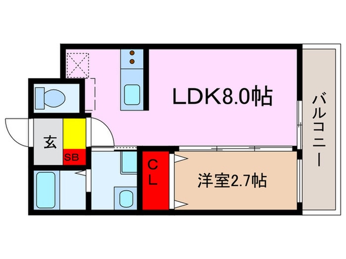 仮)St.Residence南津の辺の物件間取画像