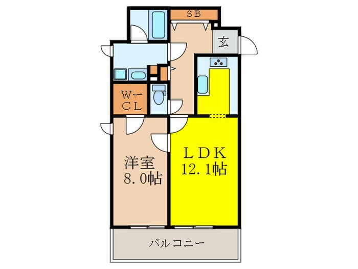 リーガル新大阪駅前(1001)の物件間取画像