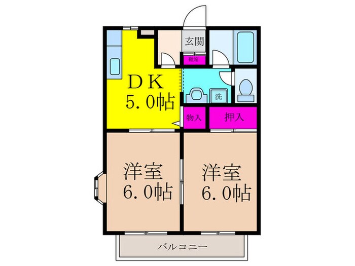 物件間取画像
