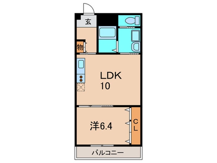 御園第７マンションの物件間取画像