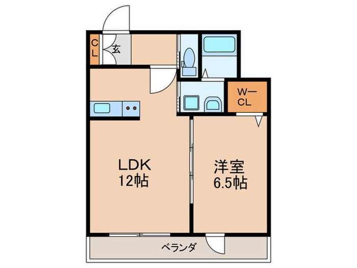 メゾン　メルヴェイユの物件間取画像