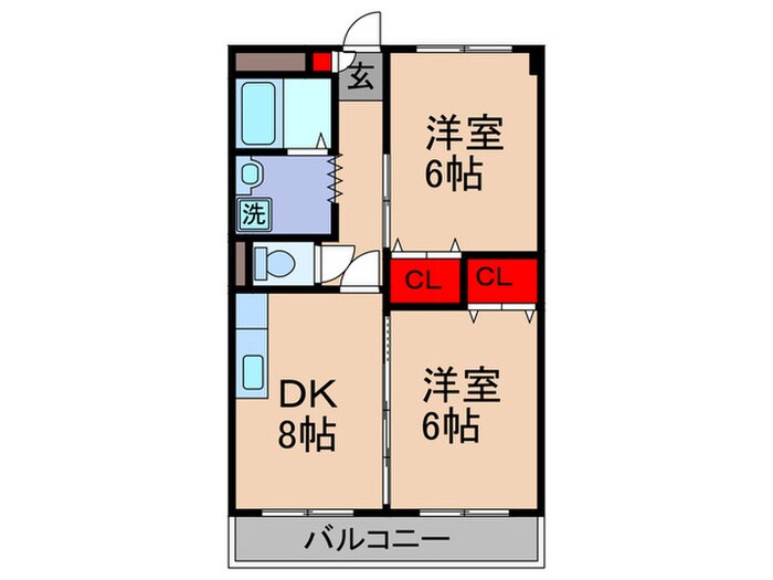 物件間取画像