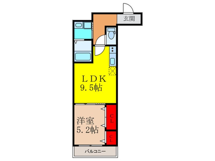 フジパレス新石切南１番館の物件間取画像