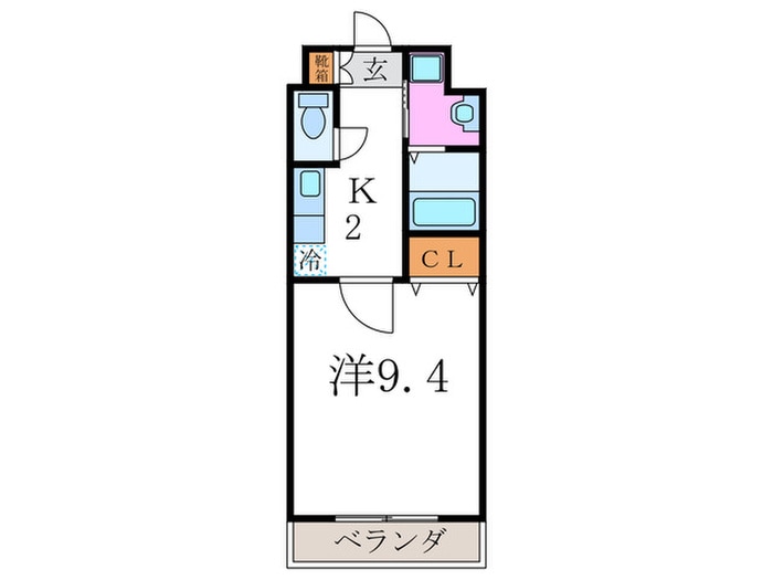 アネシス高見の物件間取画像