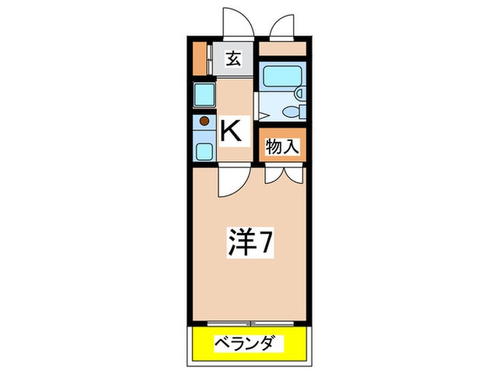 ジェンヌの物件間取画像