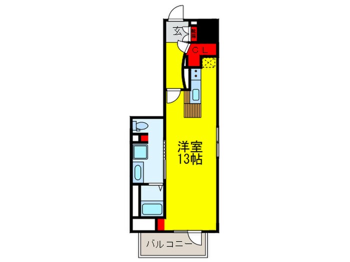 グラン　ラヴィ　レジデンスの物件間取画像