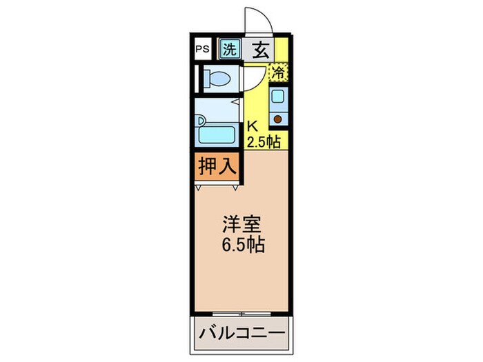 ライフおばなの物件間取画像