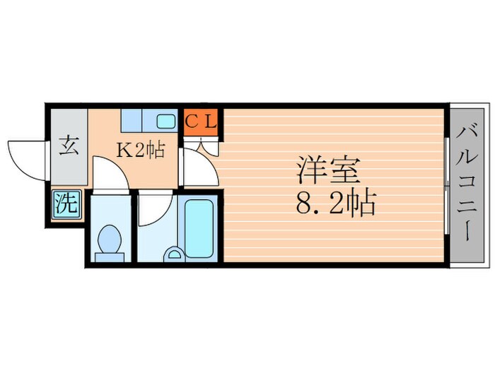 メゾン・ド・エクレ－ルの物件間取画像