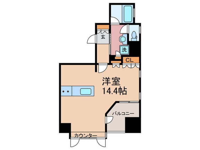 ブランズ京都烏丸御池(303)の物件間取画像