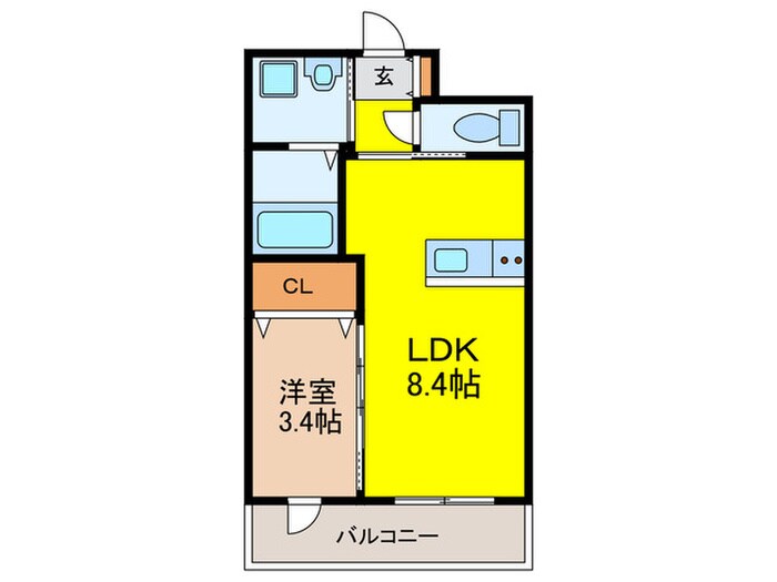 SERENO五番館の物件間取画像