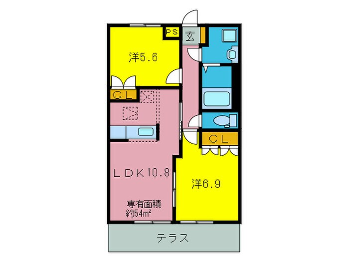 コンフォ－スＭＩＹＡの物件間取画像