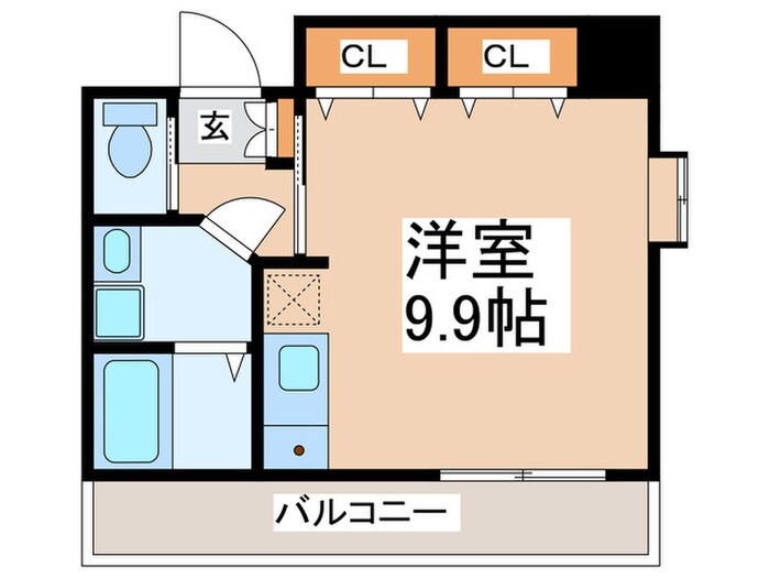 アスリ－ト本町リバ－ウエストの物件間取画像