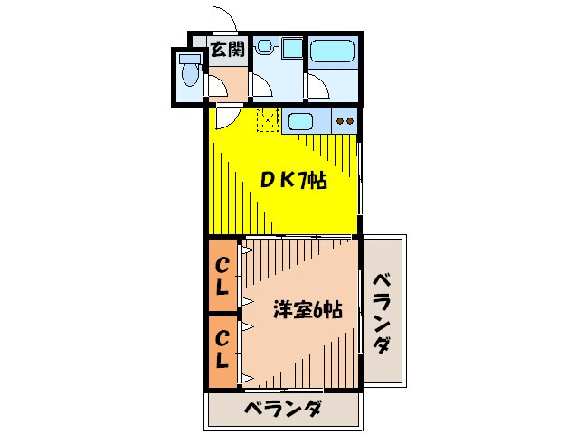 アウレリア豊中の物件間取画像