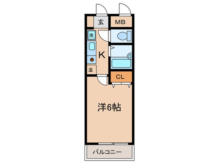 ヴェルビュ桜町の物件間取画像