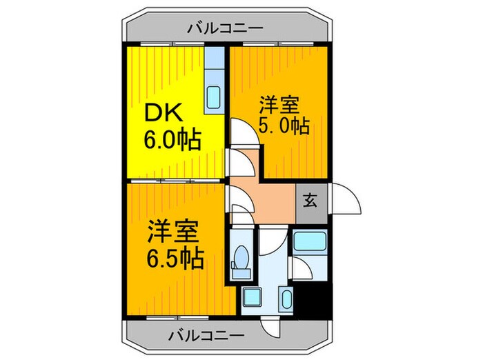 物件間取画像