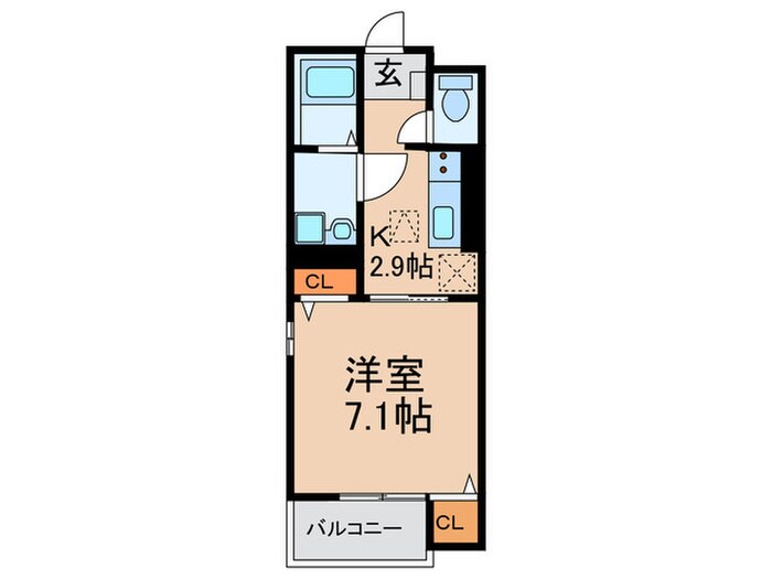 物件間取画像