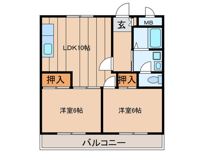 七福興産ビルの物件間取画像