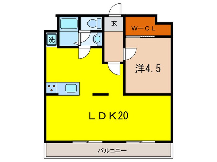 ロイヤルコ－ポ吉田の物件間取画像