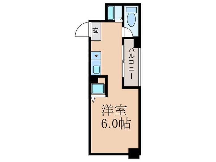 椥辻ＨＳビルの物件間取画像