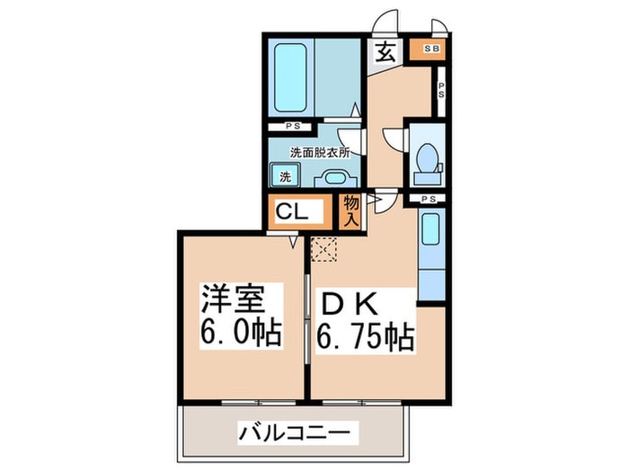 グランシャリオⅡの物件間取画像