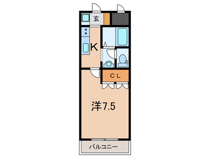 リベレ大久保Ⅱの物件間取画像