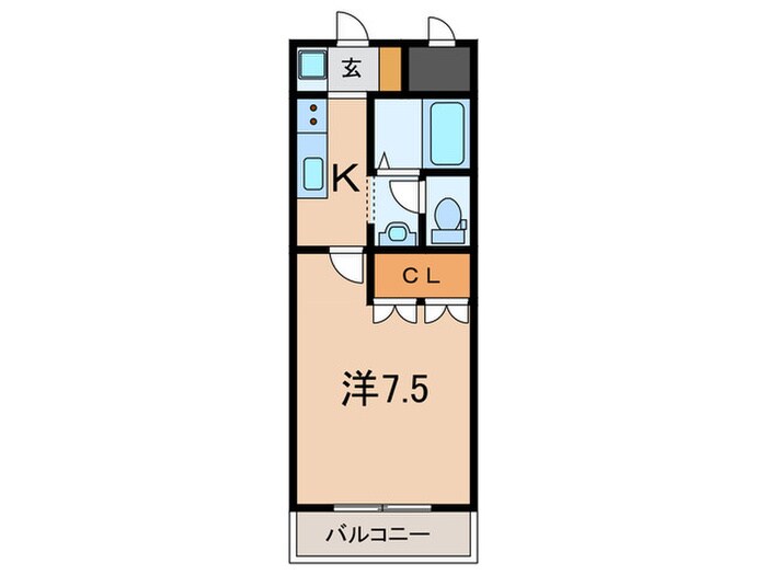 リベレ大久保Ⅱの物件間取画像