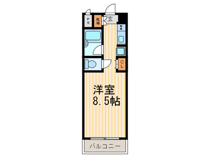 ノアーズアーク長田２１の物件間取画像