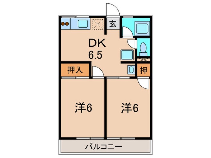 物件間取画像