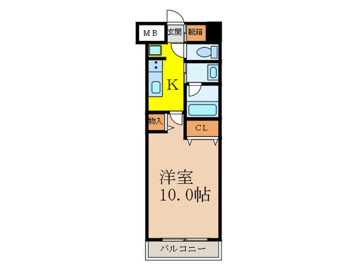 エトワール新大阪の物件間取画像