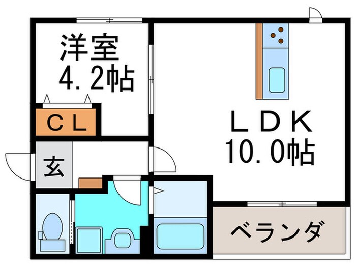 Ｈｅｄｅｌ　Ｂｒｉｓｅ桜の町北の物件間取画像