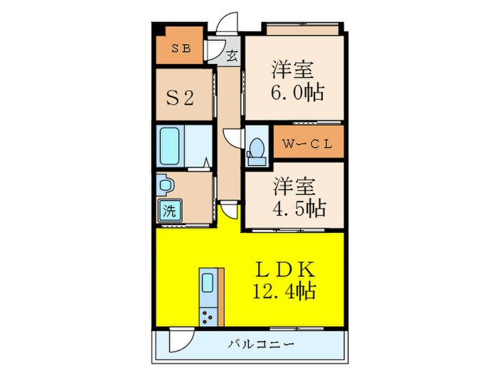 物件間取画像