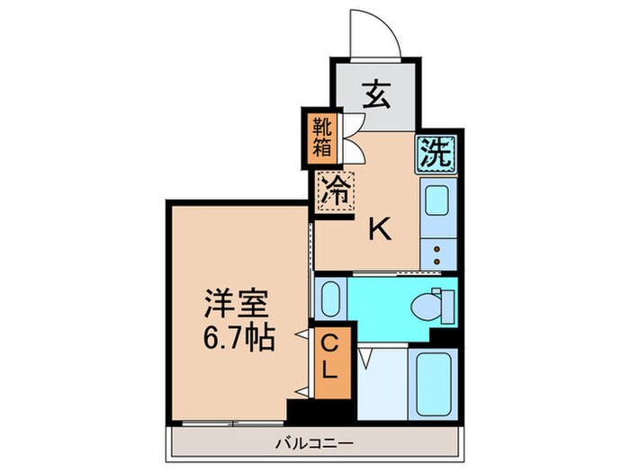 ルミエ―ル亰都の物件間取画像