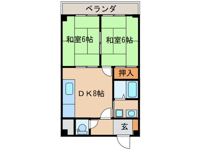 物件間取画像