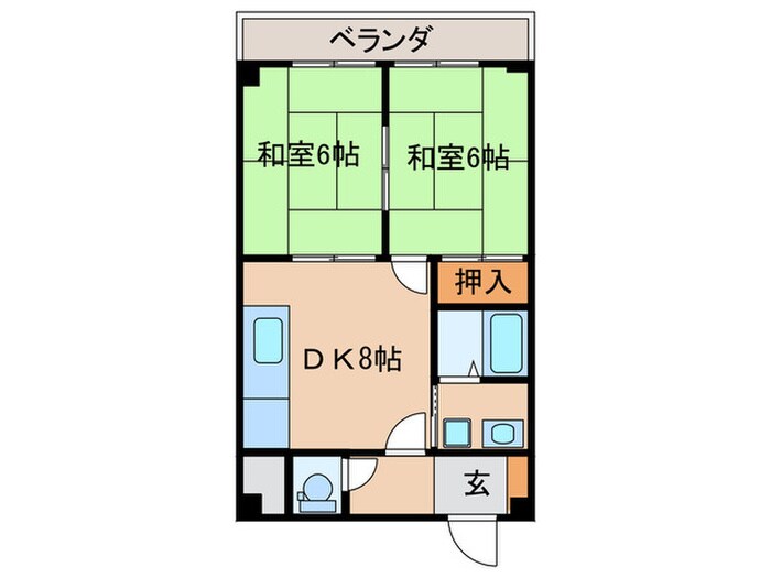 物件間取画像