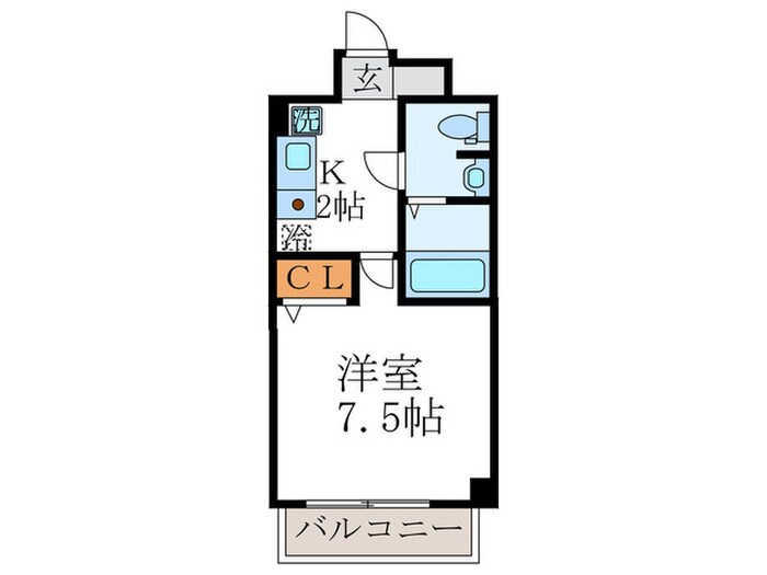 ＳＷＩＳＳ京都堀川　ＥＡＳＴの物件間取画像