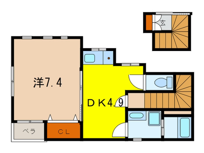 Reve西明石の物件間取画像