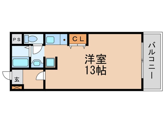 スタ－マンション１１５の物件間取画像