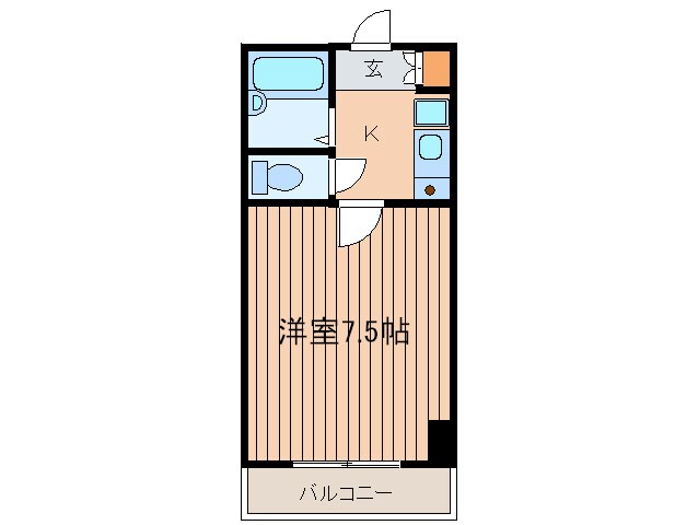 ウェルシーコート高槻の物件間取画像